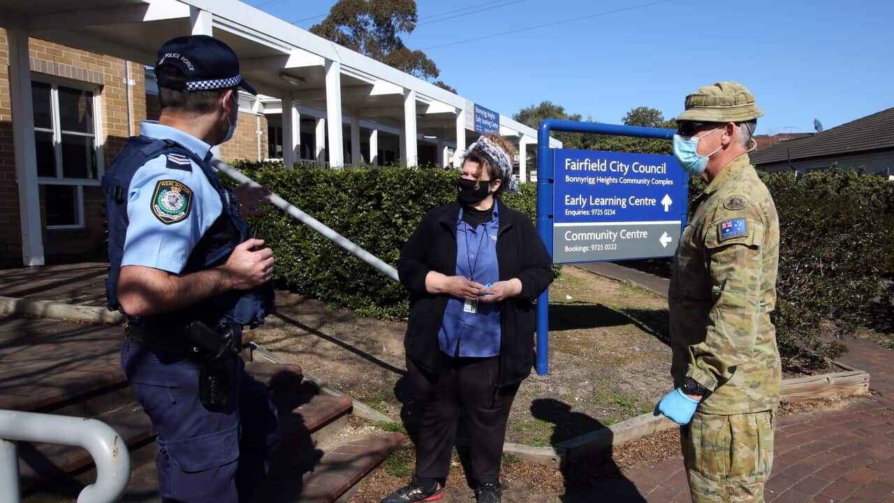 300 militaires assistent la police dans l'ouest de Sydney pour faire respecter le confinement