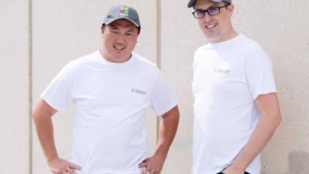 Spacer co-founders Roland Tam and Mike Rosenbaum