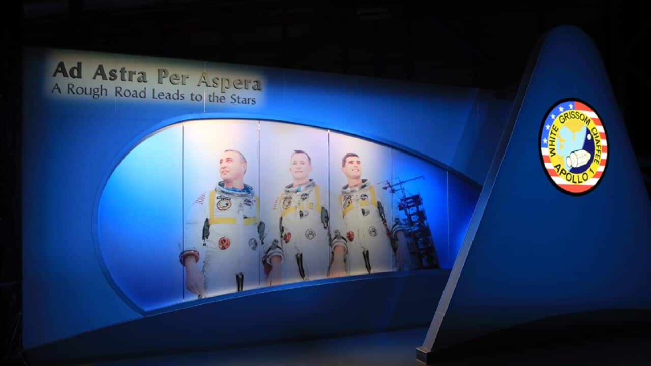 Apollo 1 exhibit