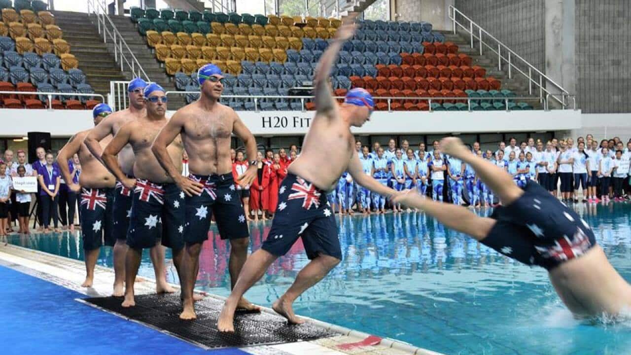 The Dadbod Dugongs hit the water