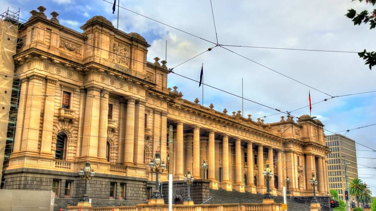 Parliament House in Melbourne, Australia