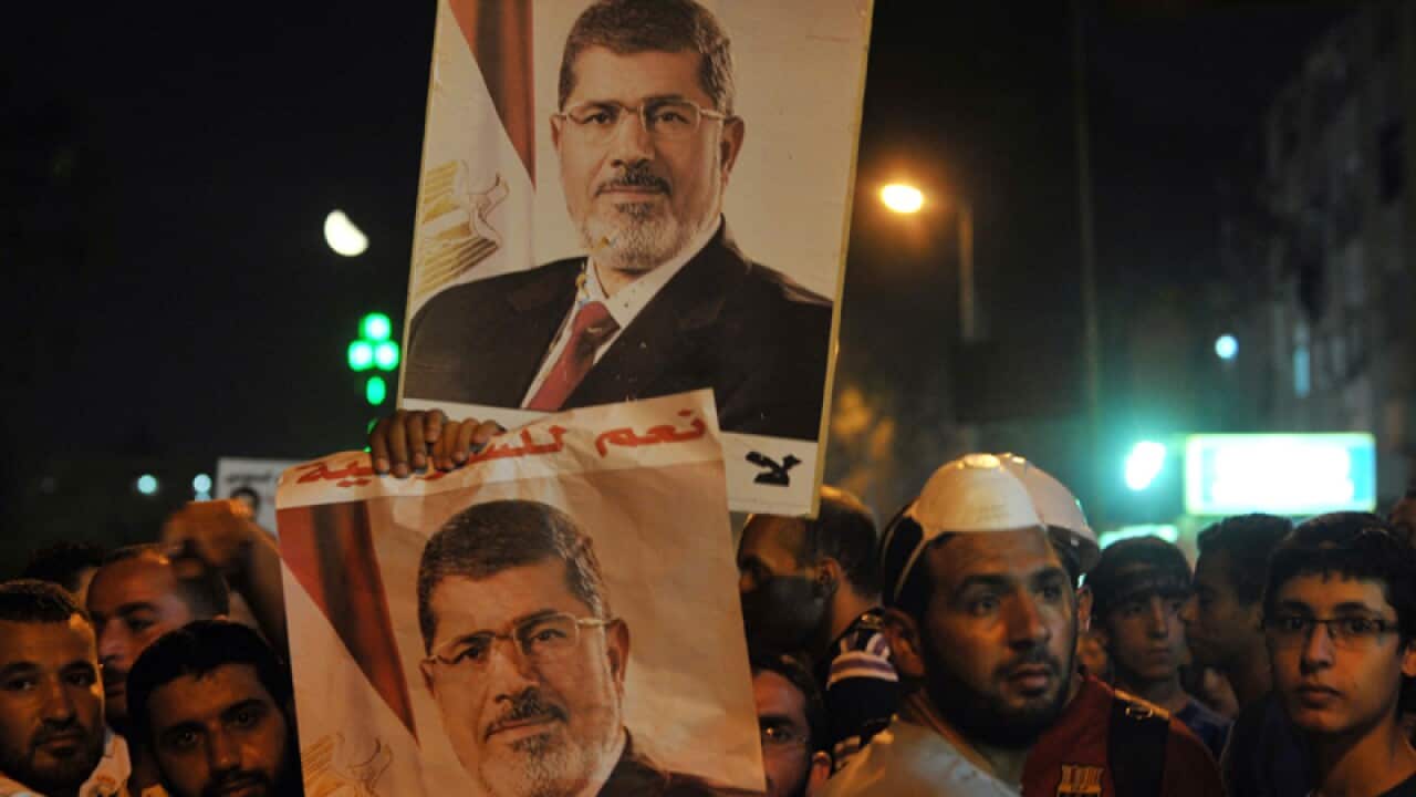 EU's Ashton in two-hour meeting with Morsi
