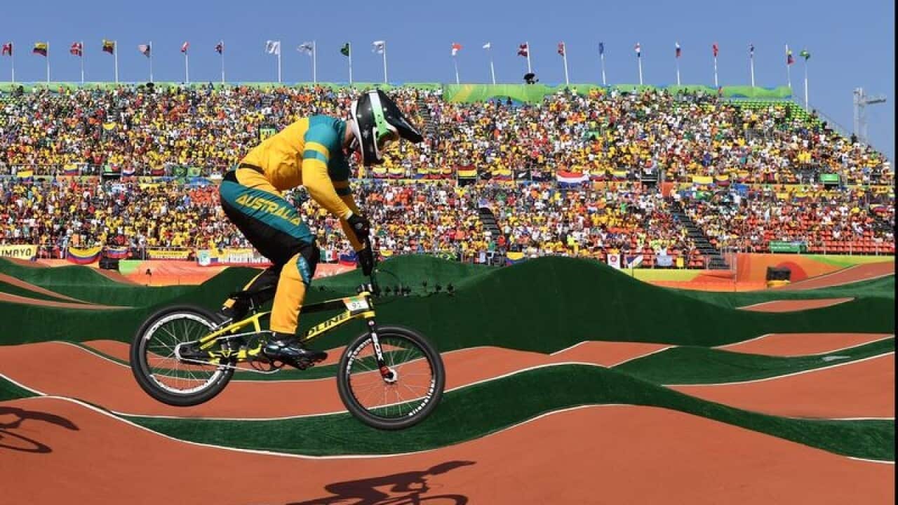 BMX rider Sam Willoughby