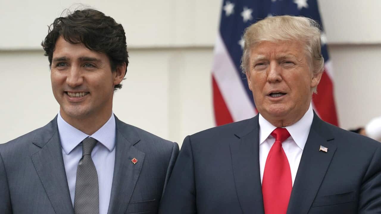 Donald Trump,Justin Trudeauo