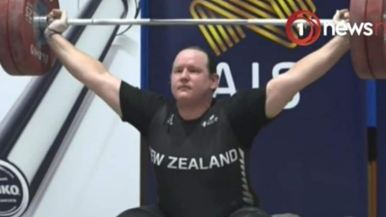 Transgender weightlifter accused of unfair advantage