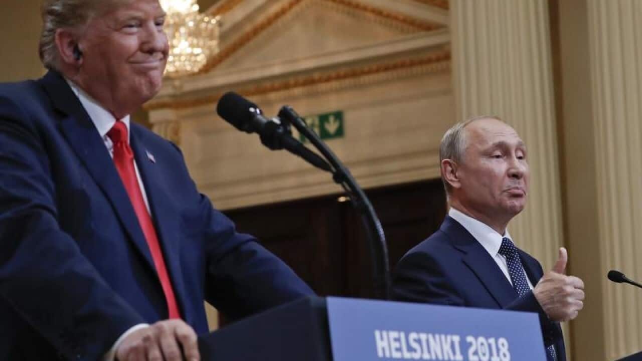 Donald Trump Vladimir Putin