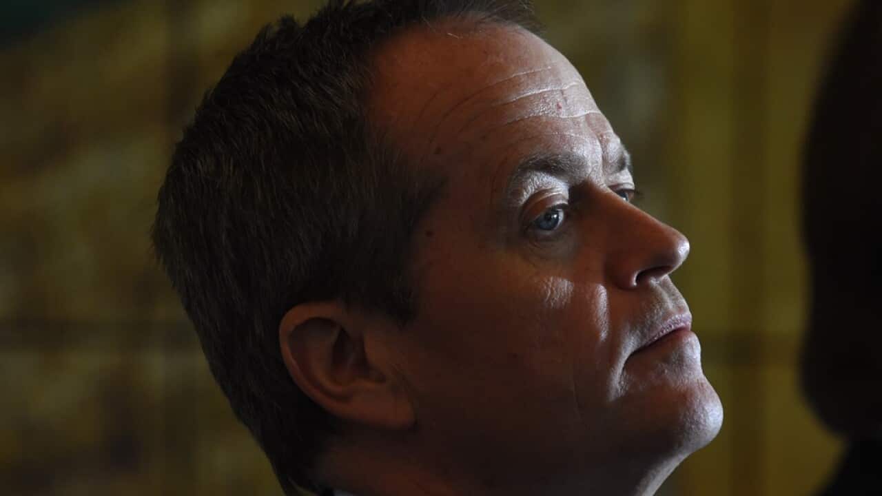 Federal Opposition Leader Bill Shorten speaks at a press conference at Parliament House in Canberra, Tuesday, June 23, 2015. (AAP Image/Mick Tsikas) NO ARCHIVING