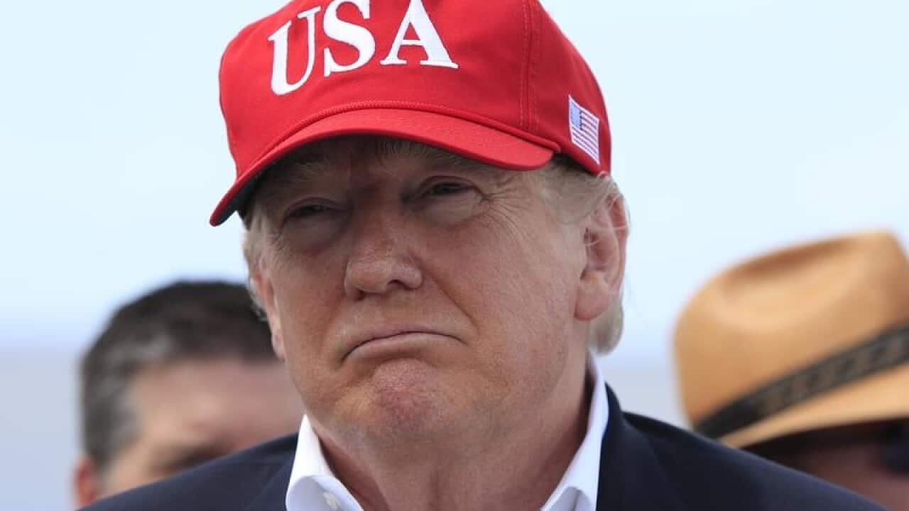 US President Donald Trump this week.