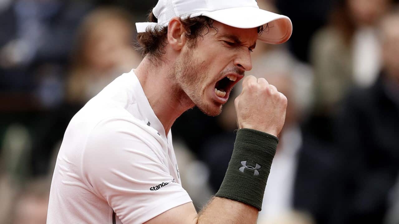 British tennis player Andy Murray