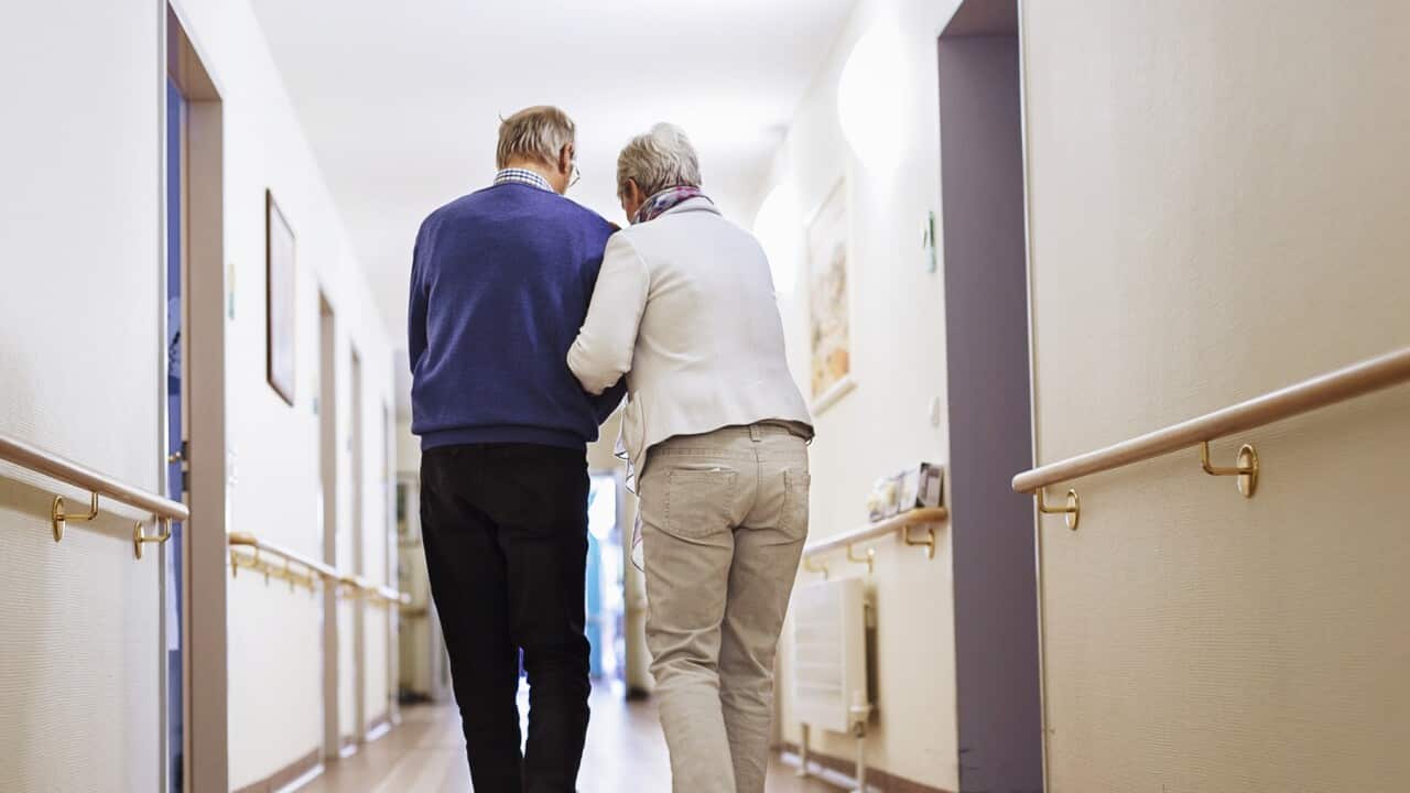 Senior Couple Senior Home