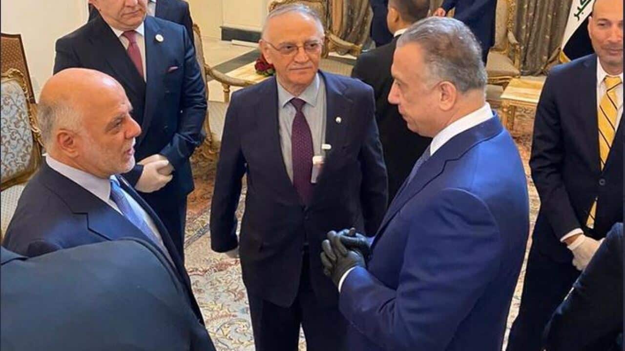 MP Yonadam Kanna in Iraqi parliament