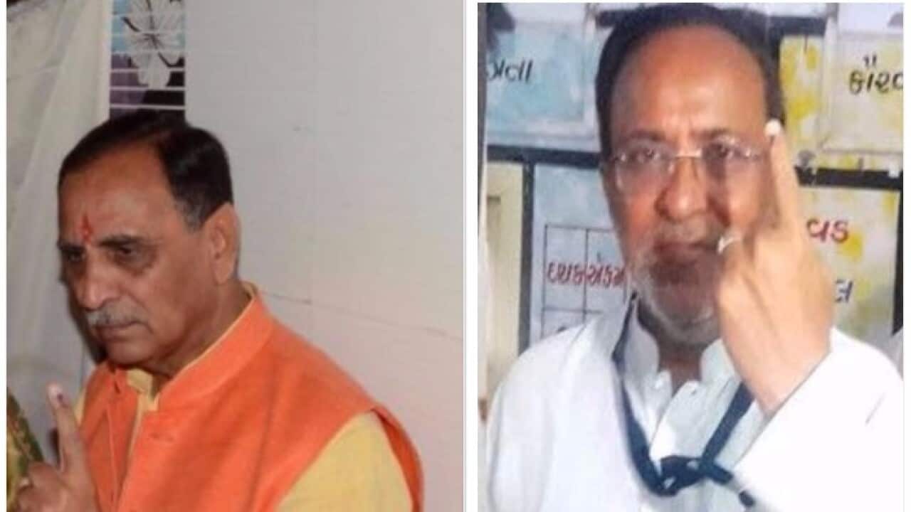 Vijay Rupani and Arjun Modhvadiya