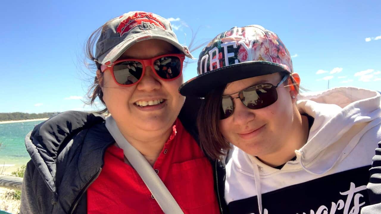 Kristyn Levis and her 14-year old son, Jason