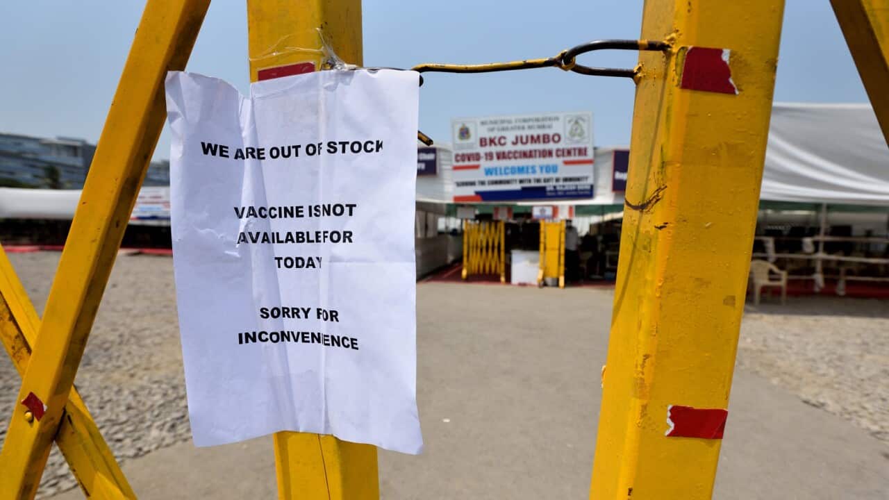 A mass COVID 19 Vaccination Centre in Mumbai closes due to vaccine shortage