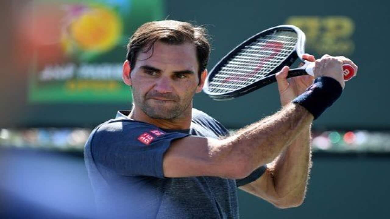 Federer wins Indian Wells opener, Nishikori survives three-setter