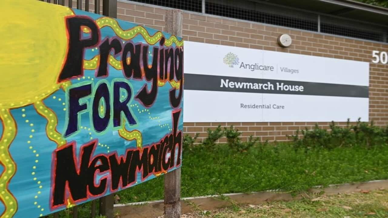 Anglicare's Newmarch House aged care home in Kingswood, near Penrith.