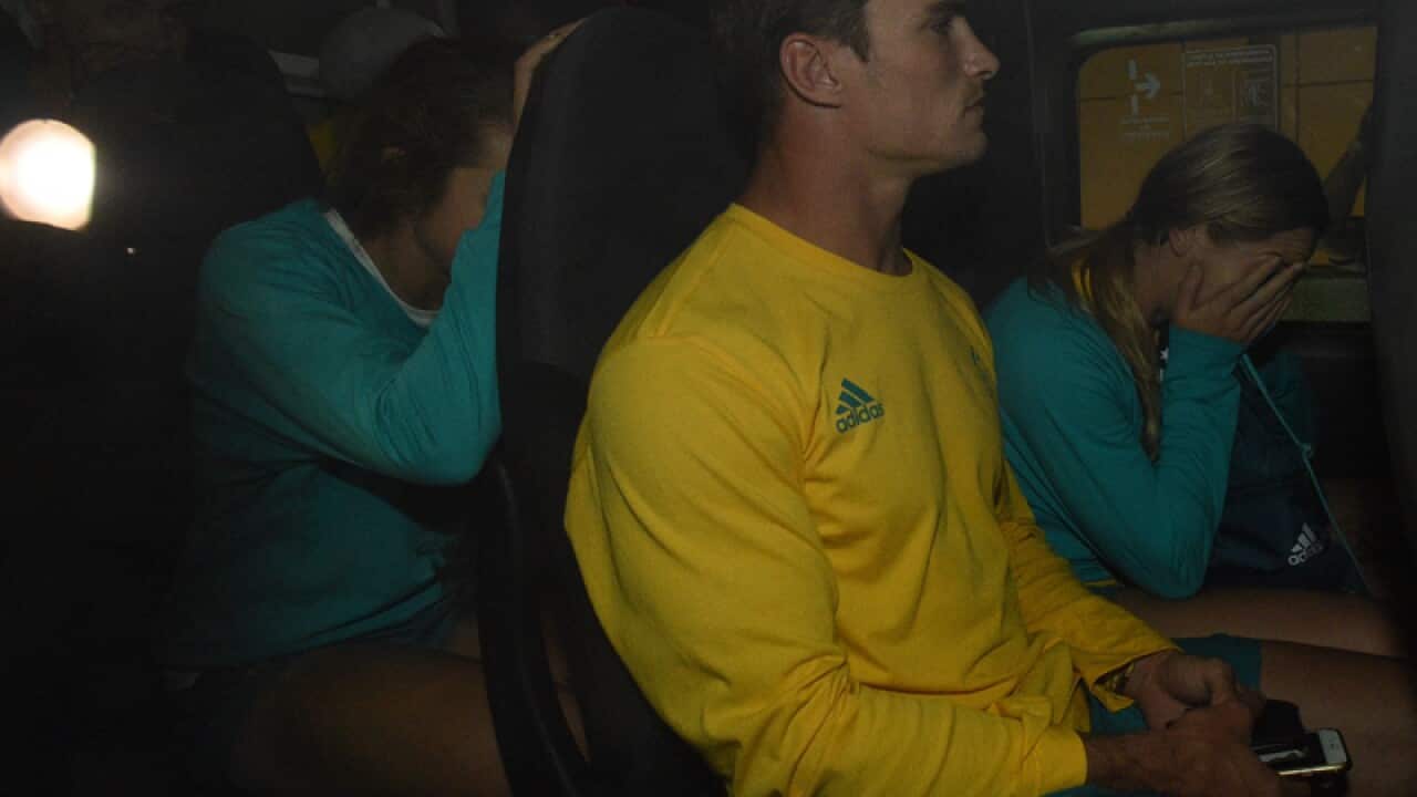 Members of the Australian Olympic team