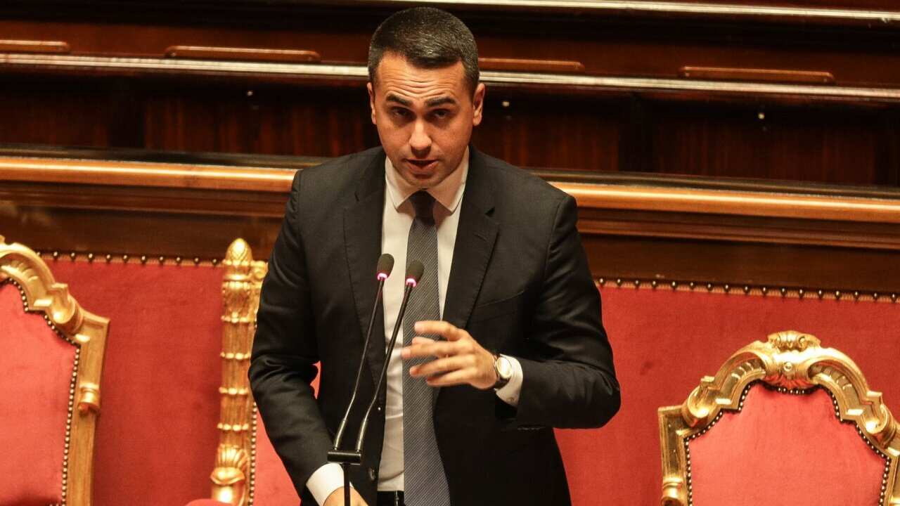The Minister of Foreign Affairs and International Cooperation Luigi Di Maio.