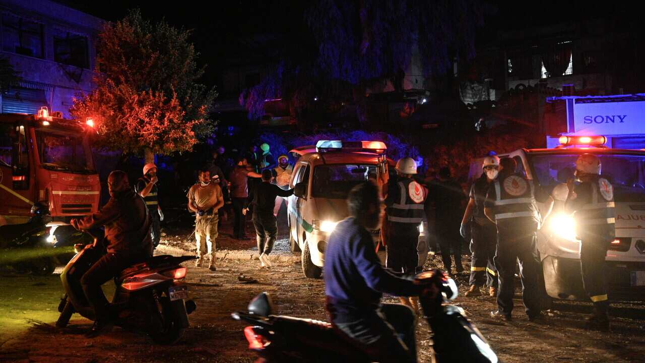 Israeli airstrikes target southern district of Beirut