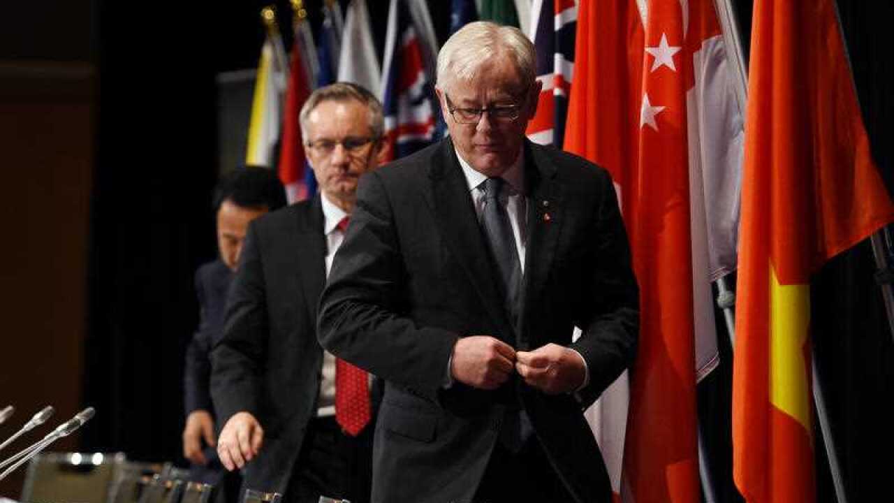 Trade and Investment Minister Andrew Robb during negotiations over the Trans-Pacific Partnership Agreement