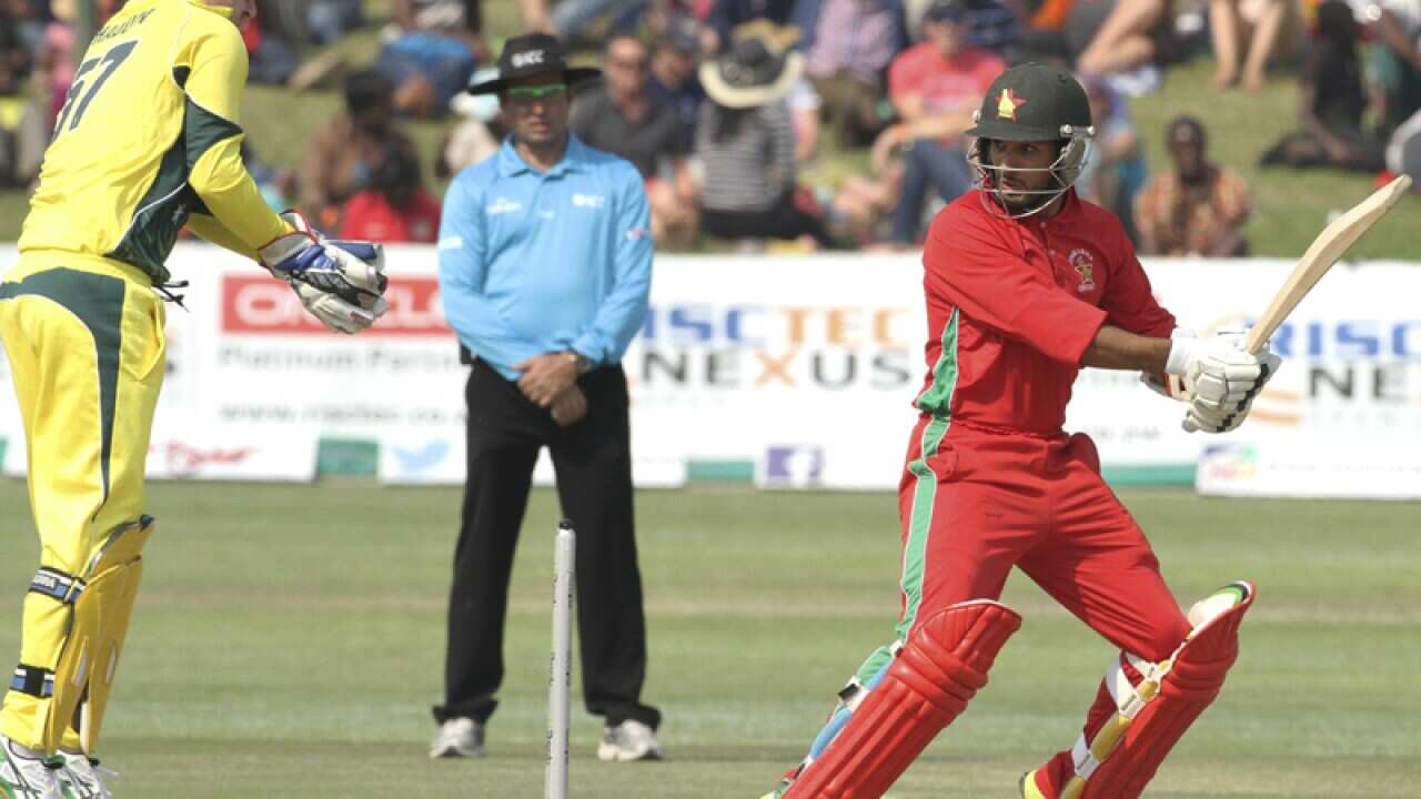 Zimbabwean batsman Sikandar Raza