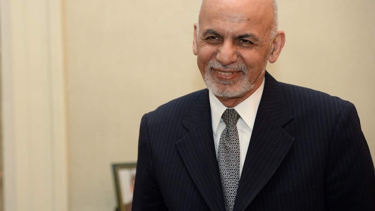 Afghanistan's President Ashraf Ghani.