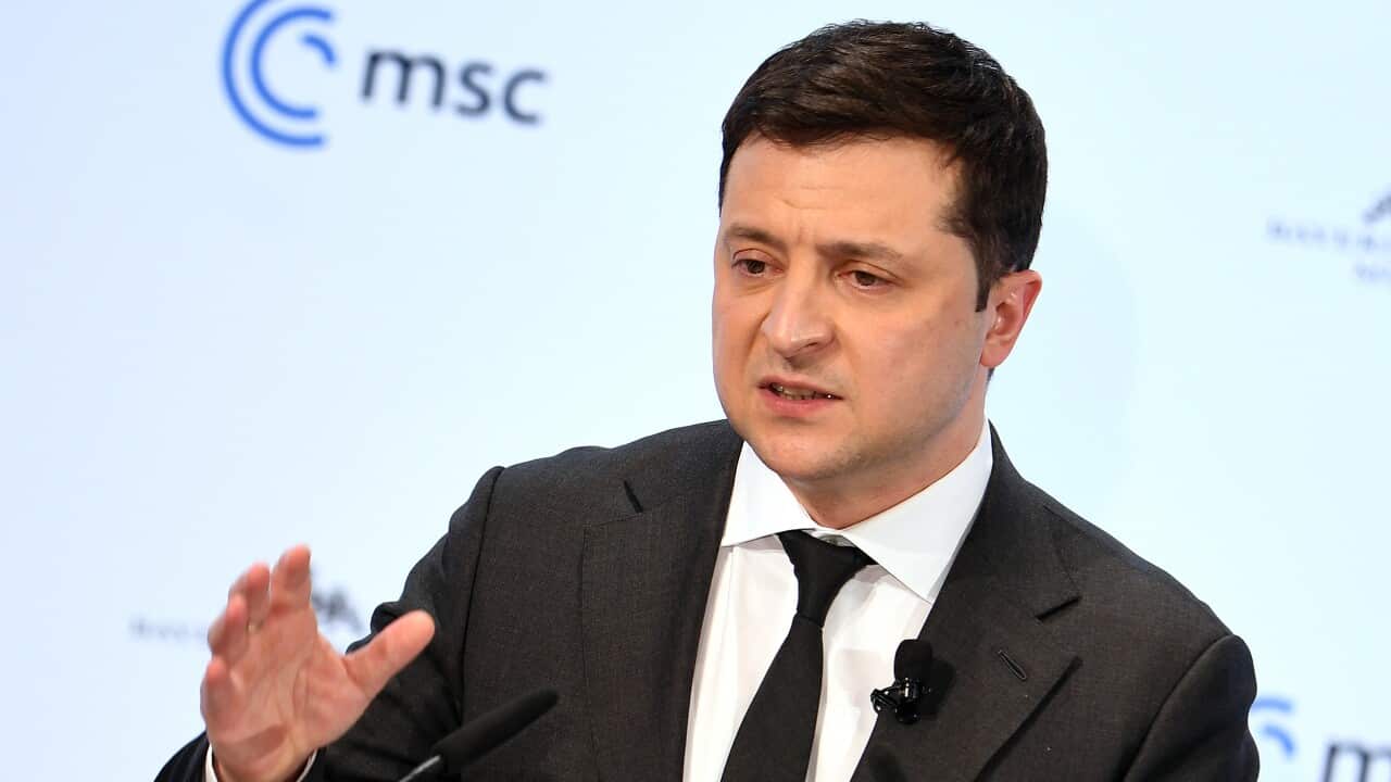 President Volodymyr Zelensky