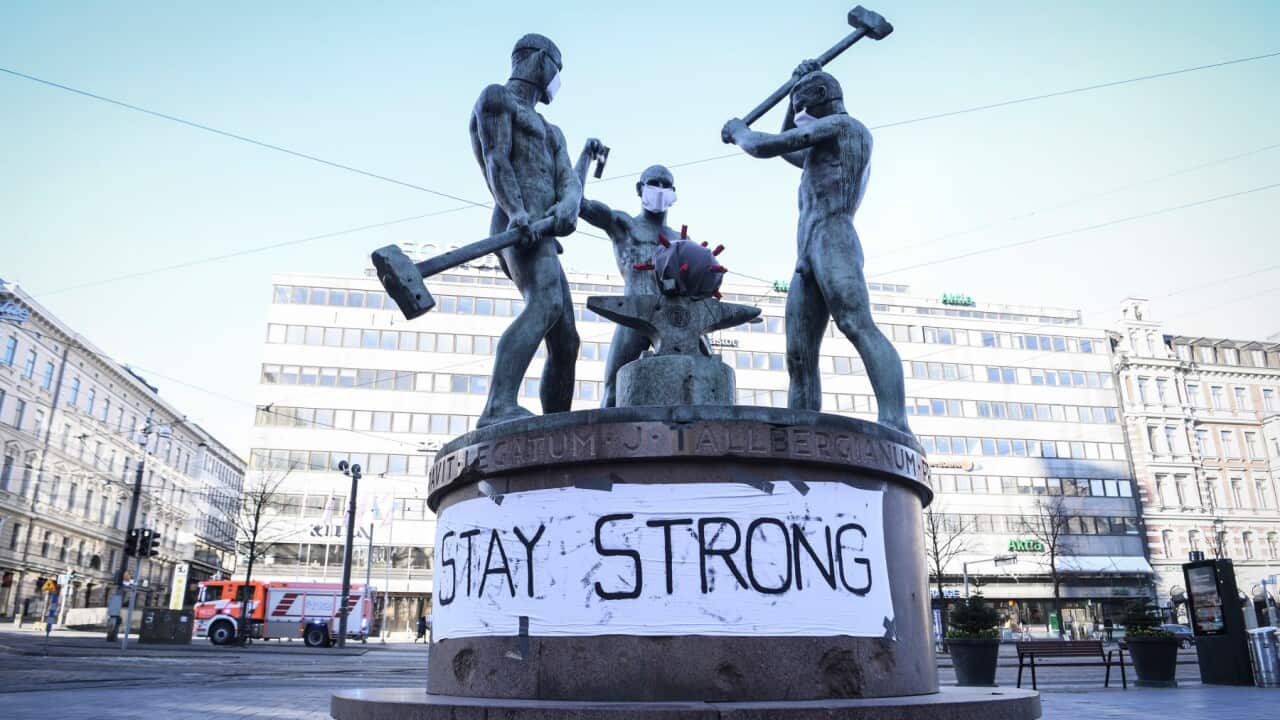 Three Smiths Statue