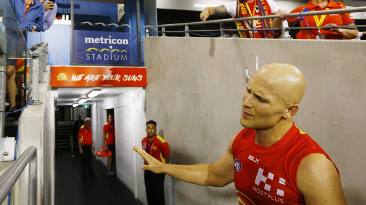 Gary Ablett of the Suns