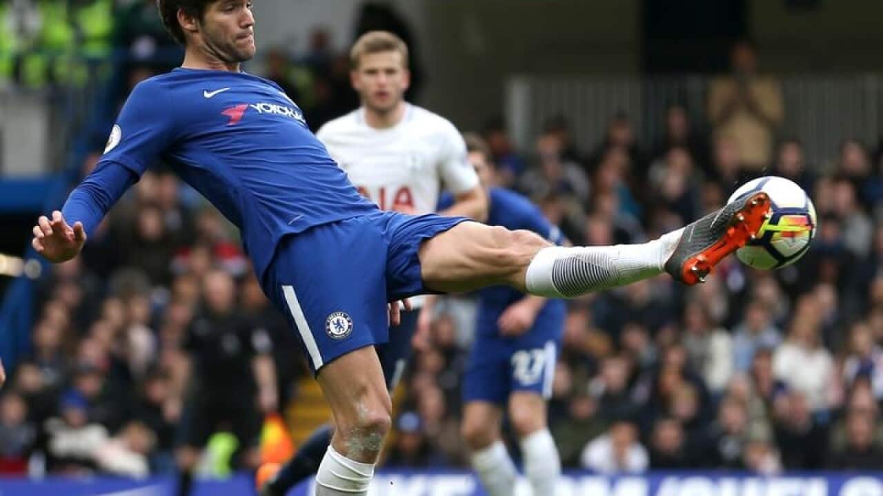Chelsea's Marcos Alonso on FA violent conduct charge.