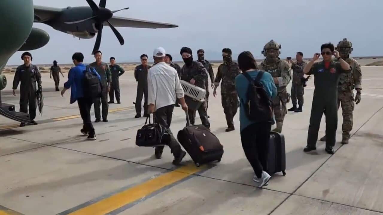 SUDAN SOUTH KOREA EVACUATIONS