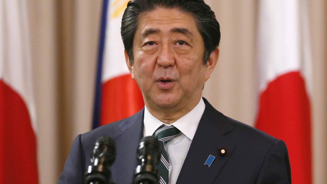 Japanese Prime Minister Shinzo Abe