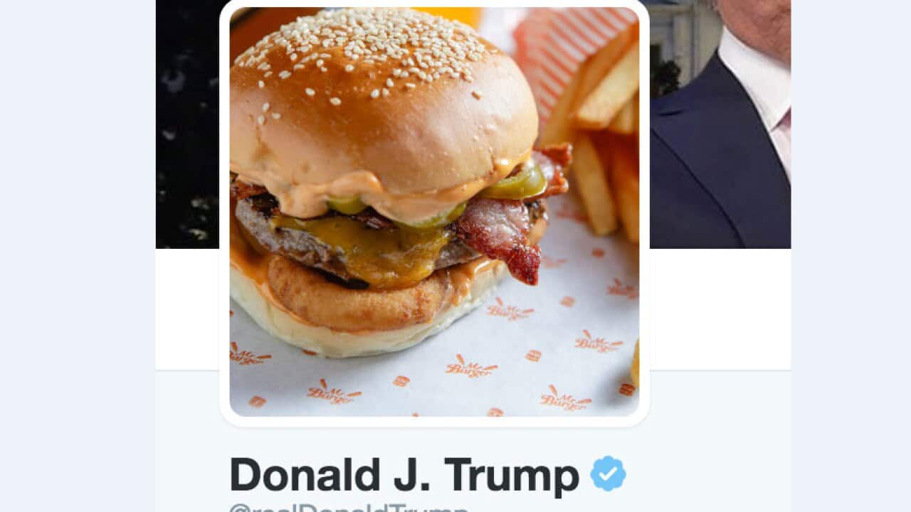 Trump burger app