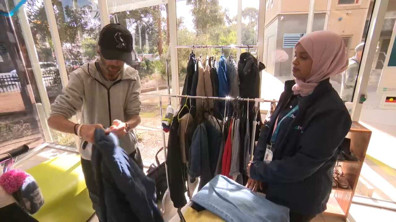 The clothing library in full swing