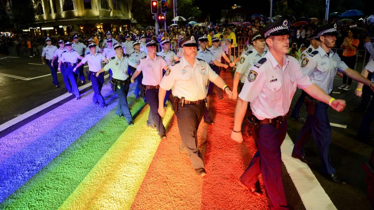 NSW police in Sydney Mardi Gras