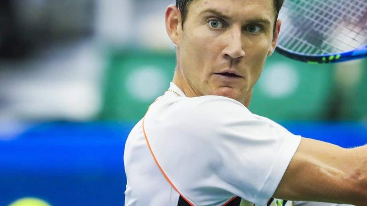 Matthew Ebden of Australia