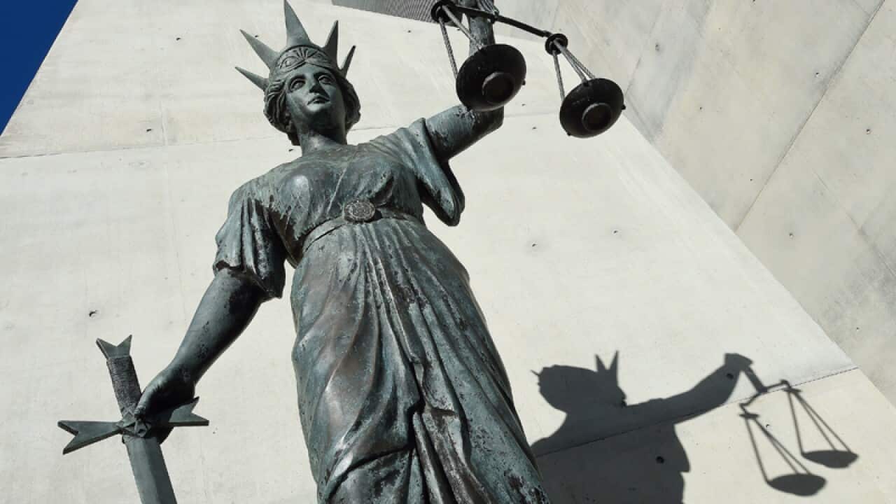 The Statue of Justice.