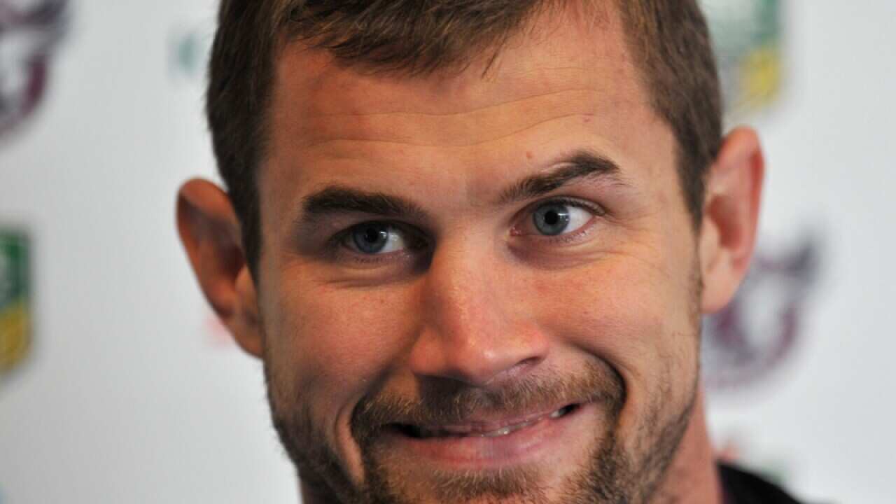 Manly-Warringah Sea Eagles player Brenton Lawrence