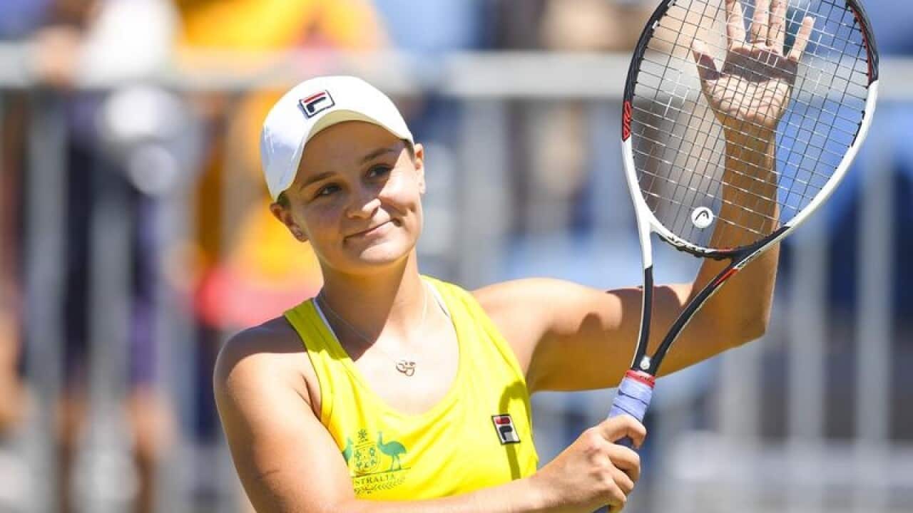 Ashleigh Barty of Australia