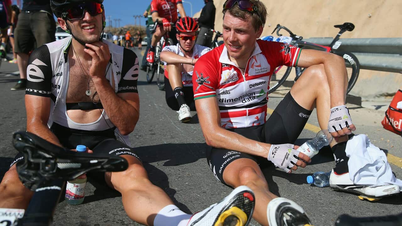 2016 Tour of Oman Nathan Haas Dimension Data