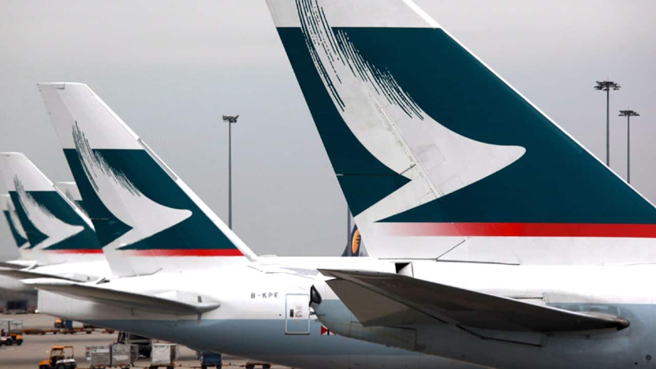 Cathay Pacific planes
