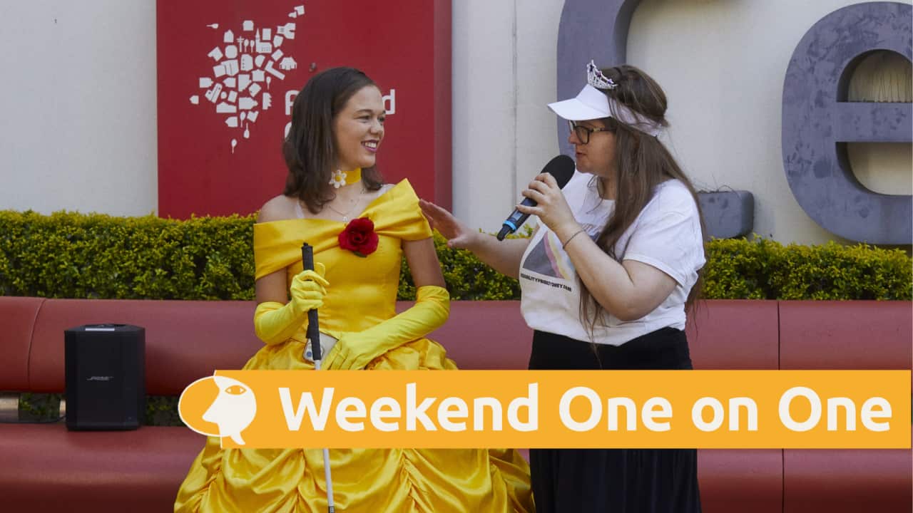 Participants in the Disability Pride Festival 2023 in Ashfield, Sydney. (Supplied - Sian Fay Kerr).png