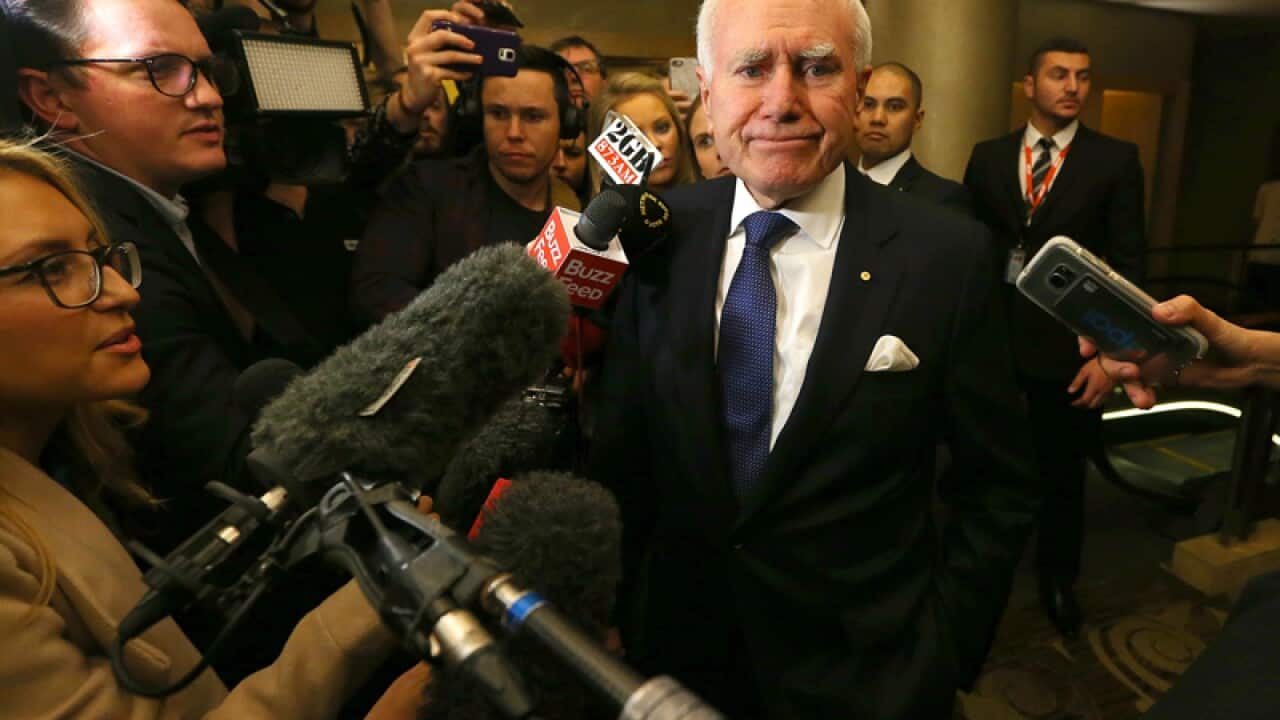Former Australian Prime Minister John Howard