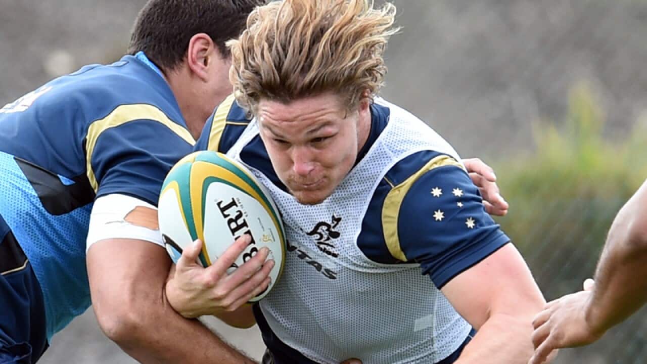Wallabies flanker Michael Hooper