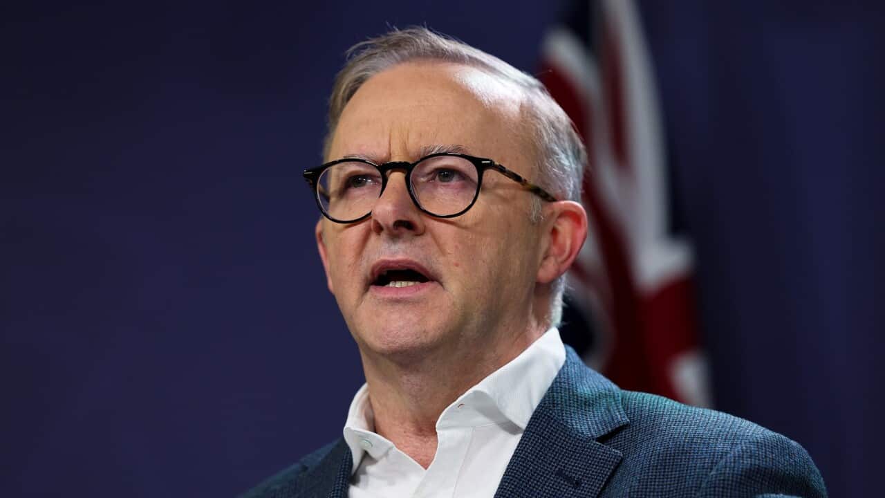Australian Prime Minister Anthony Albanese speaks to the media during a press conference following a National Cabinet meeting in Sydney, Saturday, July 16, 2022. (AAP Image/Paul Braven) NO ARCHIVING