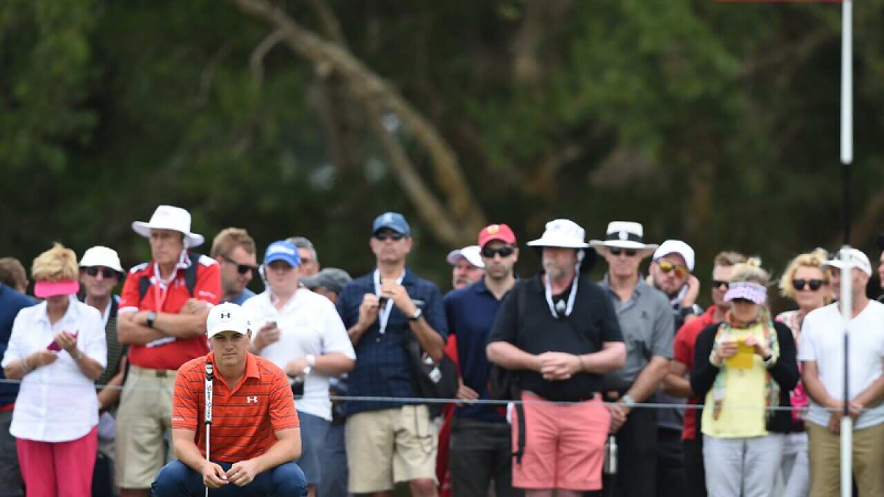 Australian Open defending champion Jordan Spieth