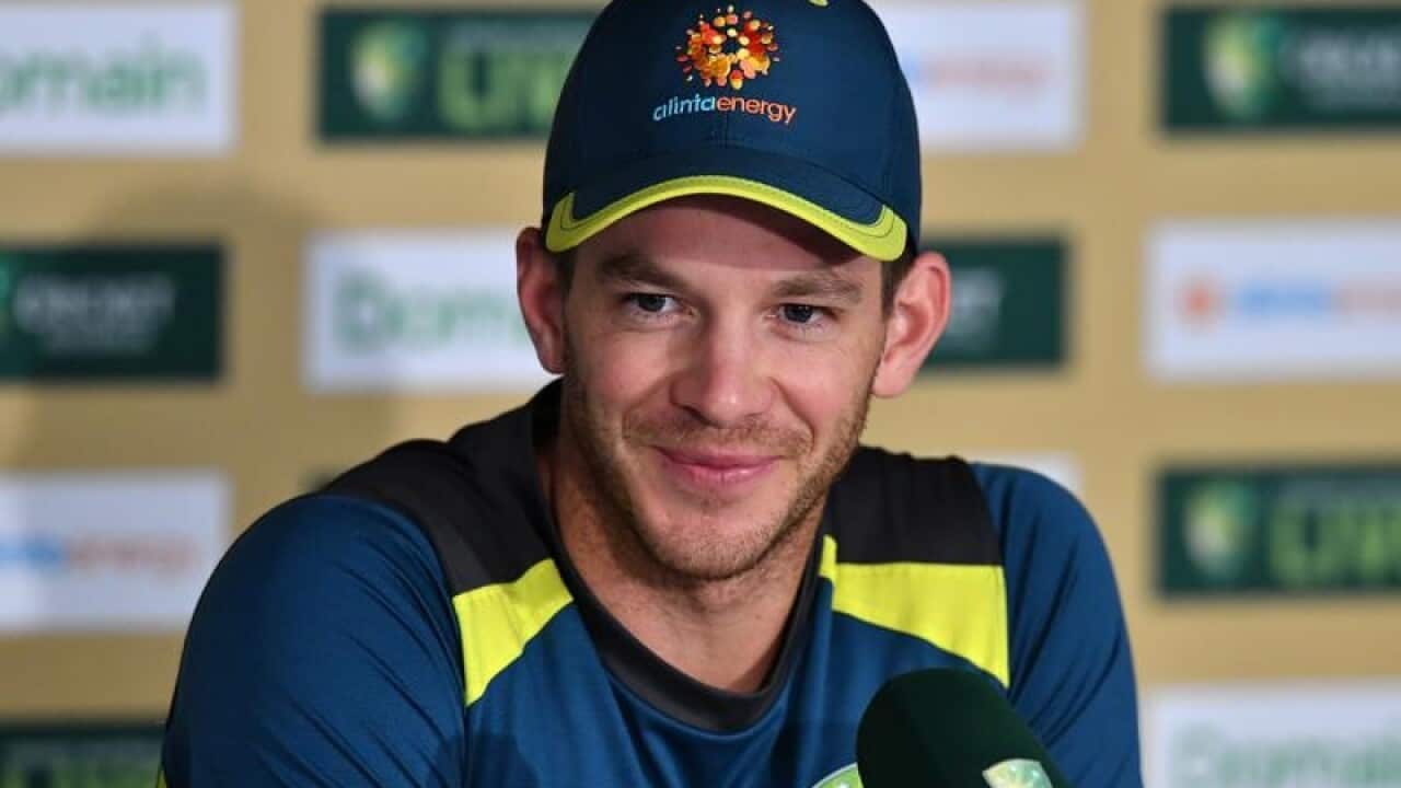 Australia Test Captain Tim Paine.