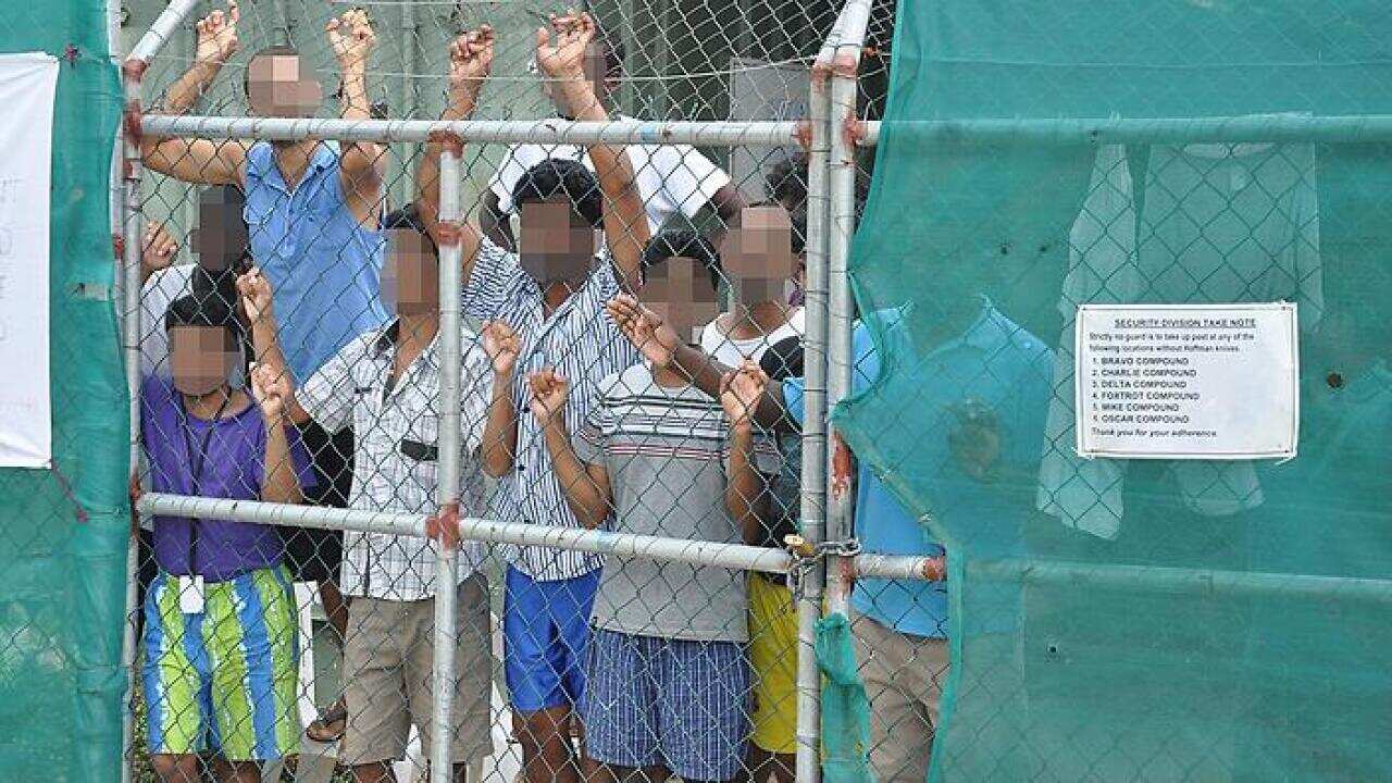 Refugees in Manus Island
