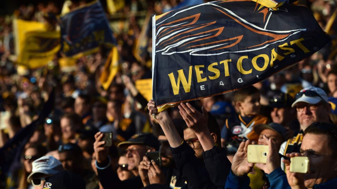 West Coast Eagles fans