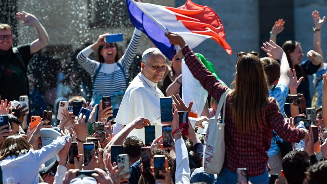 ITALY - POPE LEO XIV PRESIDES OVER EASTER MASS IN ST PETER'S SQUARE AT THE VATICAN - 2026/4/5